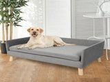 PaWz Pet Sofa Bed Dog Warm Soft Lounge Grey PT1149-L-GY_NZ