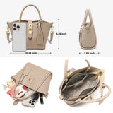 Black Genuine Leather Women's Handbag - Stylish Bucket Bag with Top Handle and Crossbody Strap V888-ELOSUNG17057