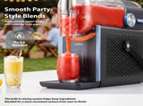 NORDA 2L Slushie Machine Frozen Drink Maker Ice Cream Maker Countertop TD-SLS-A1-2L-BK