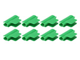 100 PCS Garden Shed Clamps Plastic Stable Versatile Film Shading Net Clips for Greenhouse V1294-YM0710-3111230287012