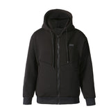 Heated Hoodie Electric Heating Hoodie Smart Heated Sweatshirt 23 Zone Heating - Black - Size S V1106-M-APP2-44394-BLAC-SAUSEU46