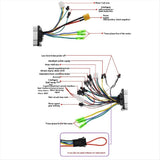 24V/36V/48V 250W/350W Dual Drive Controller Electric Bike Brushless Controller DC Electric V1370-AZ4-10358
