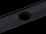 1200mm Tile Insert Bathroom Shower Black Grate Drain w/Centre outlet Floor Waste V63-832901