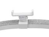 28 Inch LED Nail Table Lamp with Phone Stand Rhinestone Decor Foldable Arch Half Moon Desk Light for V1294-YM0901-3119250063612