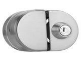 1012mm Thickness Glass Door Lock Stainless Steel Push Sliding Gate Lock with 3 Keys for Home V1294-YM0901-3114210086411