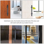 12" Barn Door Handle Sliding Flush Pull Wood Door Gate Hardware Stainless Steel V201-W12080530