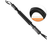 Black Power Twister Bar Upper Body Workout Equipment Chest Expander Arm Strengthener Spring V888-ELOSUNG40522