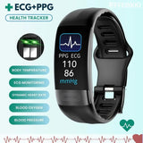 Fitness Bracelet Heart Blood Body Monitoring Black V728-OBA1005007805675162