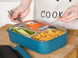 Lunch Box for Adults Portable Stainless Steel Self-Heating Lunch Insulation Student Lunch V1370-AZ4-18976