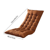 Thickened High Back Rocking Chair Cushion, Recliner Seat Pad With Fixed Straps, Breathable Easy Care V1192-AZ-W-24367