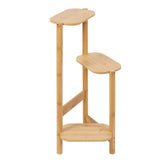 3-Tier Brown Bamboo Plant Stand Bonsai Holder V767-ZJJ443-BW-V1