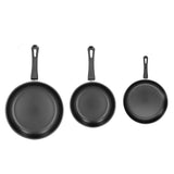 3Pcs Frying Pan Set Household Mini NonStick Pan Kitchenware for Induction Cooker Gas Stove V1294-YM0901-3118210138511