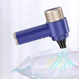 4-in-1 Handheld Car Vacuum Cleaner Portable Cordless Air Duster with LED Light for Car Home Office V1263-JX-7246-2