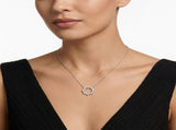 Radiant Sunflower Moissanite Pendant Necklace Sparkling Round Cut Halo Charm in Polished Silver, V1341-ZY-6HWU7YGH-MOISSANITE-PREMIUMS925