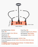 VEVOR Magnetic Helping Hands Soldering Station 3X LED Magnifying Lamp 4 PCB Holders V952-FZSHJZ4GFZS4APD39001V9