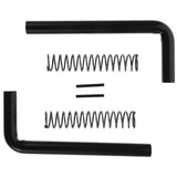 Trailer Ramp Gate Pins Latch Kit with Spring Loaded - 1 Set for Secure Trailer Gate V1192-AZ-W-32747