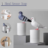 Bird Soap Dispenser, Pigeons Soap Dispenser, Poop Automatic Foaming Soap Dispenser, Touchless V1192-AZ-W-29444