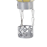 Hot Air Balloon Solar Lantern Iron Portable Hanging Outdoor Decorative Lantern Lamp for Patio Garden V1294-YM0901-3111240202612