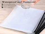 Mesh Zipper Pouch Bags, 24Pcs A5 Zipper Wallet Bags, Waterproof Pochette Plastique, Clear Mesh V1259-DP01-A-2939
