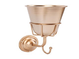 Wall Vessel Stainless Steel Vintage Wall Mounted Vase Hanging Organizer for Artificial Plants Home V1294-YM0901-3115250021111