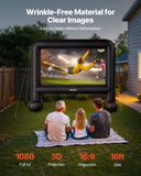 VEVOR 16 ft Inflatable Movie Screen 16:9 600D Movie Projection with Portable Bag V952-XCQSTYPMZJS1S3W90001V3