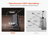Box and Pan Brake, 762 mm Sheet Bending Brake, 18-Gauge Capacity, 0-135 Degree Adjustable, V952-YTHWQZDQYTHWGJWT5001V0