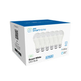 Laser Smart White LED Bulb B22 6 Pack Wi-Fi Control V1031-LSH-B22WW10W6PACK