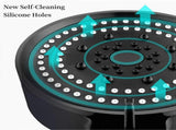 High Pressure Adjustable Shower Head with 1.5M Hose, Anti-Limescale V1263-JX-5187