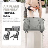 Travel Duffle Bag with Trolley Sleeve, Weekender Overnight and Gym Bag for Carry On Travel, Hospital V1189-LC-AMZ-00114