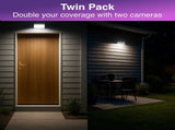 Laser Outdoor Wall Light Camera Twin Pack V1031-LSH-WLCAMT960