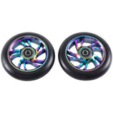2Pcs 110 mm Colorful Aluminium Stunt Scooter Wheels Aluminum Scooter Wheel Scooter Accessories V1366-AZ2-W-15854