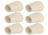 6Pcs Nordic Style E14 Chandelier Lampshade Fabric Wall Lamp Cover Accessory for Home Decoration V1294-YM0901-3119200091911