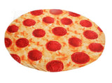 Pizza Blanket for Adults and Kids Soft Flannel Throw Blanket Comfortable Vivid Funny Food Throw for V1294-YM0512-3117220259911