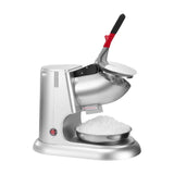 VEVOR Commercial Ice Crusher 100KG/H Electric Snow Cone Maker Shaved Ice Silver V952-SBJJGKYS220B670I5001V3