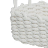 Cotton Rope Storage Basket Hand Knitting Nordic Style Desktop Storage Organizer for Key Snacks V1294-YM0626-3117220295111
