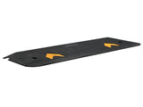 Upgraded Rubber Threshold Ramp, 2.5 cm Rise Wheelchair Ramp Doorway, Natural Curb Ramp Rated 15 tons V952-XBLYPDGB1445XG06OV0