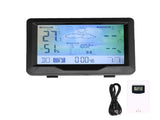 Color Screen Wireless Weather Clock Thermometer Hygrometer Electronic Clock with Calendar V1294-YM0901-3115210084411