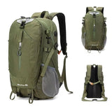 40L Dark Green Lightweight Outdoor Hiking Backpack with Rain Cover, Multi-Pocket Storage and Gear V888-ELOSUNG55196-5