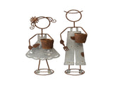 Set 2 Asst Farm Kid Planters 29x82cm V637-71449PLN