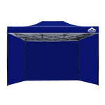 Instahut Gazebo 3x4.5 Pop Up Marquee Folding Tent Wedding Gazebos Camping Outdoor Shade Canopy Blue GAZEBO-C-3X45-DX-BLUE