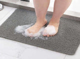 Non Slip Shower Mat BPA Free PVC Loofah Foot Scrubber Quick Draining Fast Drying For Bathroom Tub V1237-ZY-807-252