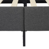 Bed Frame Mattress Foundation Double V264-BFS-206F-DGR-DL-1