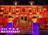 LED White Christmas Lights Outdoor, String Lights Plug in Extendable, 8 Modes Christmas Tree V1107-124-69478-ORA-50M500