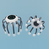 White Standard B model Multifunctional Electric Head Massager with 14 V888-ELOSUNG15141