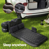 Weisshorn Car Mattress 176x80 Inflatable SUV Back Seat Camping Bed Charcoal CB-MT-135X80X50-CA