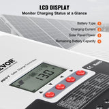 20A MPPT Solar Charge Controller, Auto DC Input, Solar Panel Regulator Charger with LCD Display V952-DYTYNCDKZQWYXOHN8V9