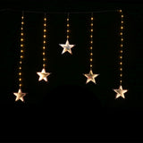 LED Infinity Stars Curtain Lights avaiable in 2 Colors - Cool White V720-XL1348CW