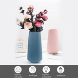 Plastic Flower Vase Modern Decorative Flower Vase for Home Living Room Table Decor V1294-YM0721-10143636
