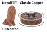 Copper-filled PLA based filament MetalFil 1.75mm Classic Copper 750 gram 3D Printer Filament V177-175METFIL-COP-0750