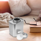 Tinplate Coffee Bean Canister Plated Silver Airtight for Tea and Sugar 4Pcs V1369-AZ3-W-20896